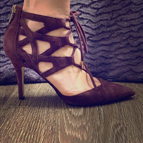 Sam Edelman Shoes - Sam Edelman Zavier burgundy heel